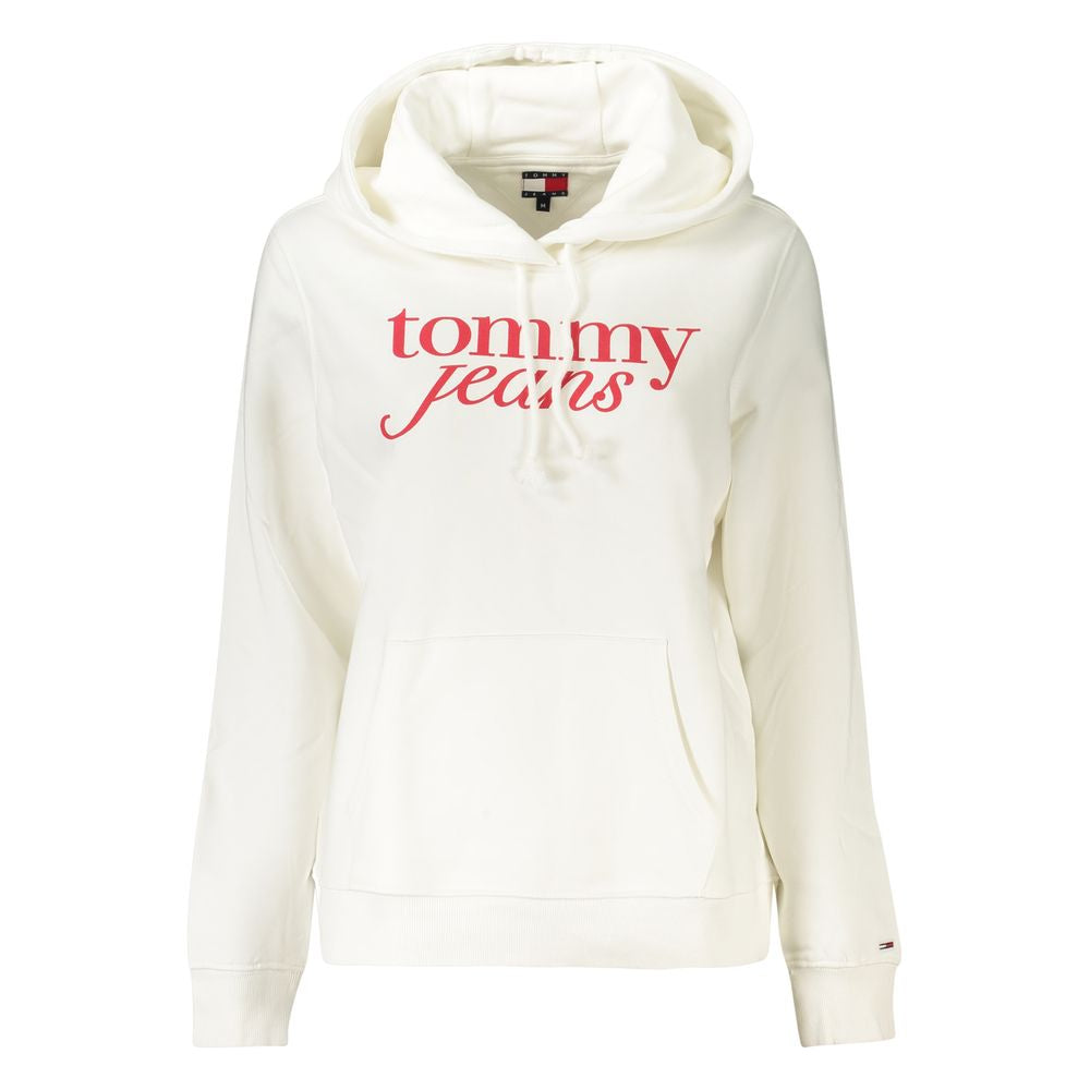 Tommy HilfigerTommy Hilfiger White Cotton Women's Hooded Sweater1728,67403481248,L,M,New with tags,S,Sweaters - Women - Clothing,Tommy Hilfiger,White,Women,XL,XS