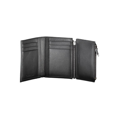 Calvin Klein Black Leather Men Wallet