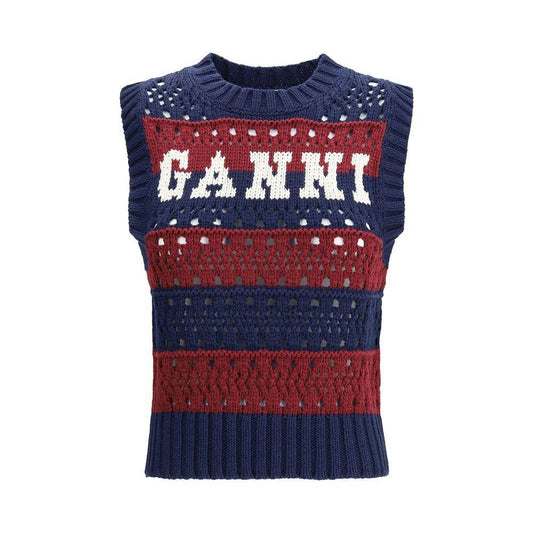 Ganni Striped Vest GA-K2568999-L