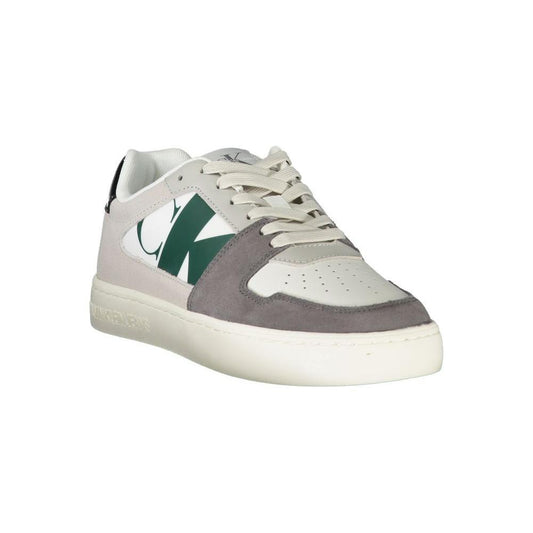 Calvin Klein White Polyester Men Sneaker CA-33698-EU40/US7