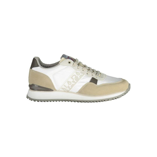 Napapijri White Polyester Men Sneaker NA-36882-EU40/US7