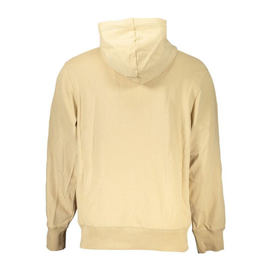 Calvin Klein Calvin Klein Elegant Beige Zip Hooded Sweatshirt CA-27233-S 1728,67403481248,Beige,Calvin Klein,Clothing,L,M,Men,Men - Clothing,New with tags,S,Sweaters - Men - Clothing,XL,XXL