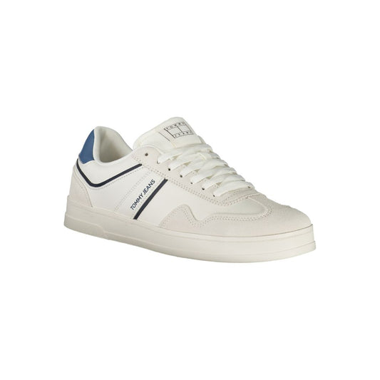 Tommy Hilfiger White Polyethylene Men Sneaker TO-34813-EU44/US11