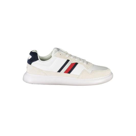 Tommy Hilfiger White Leather Men Sneaker TO-36049-EU40/US7