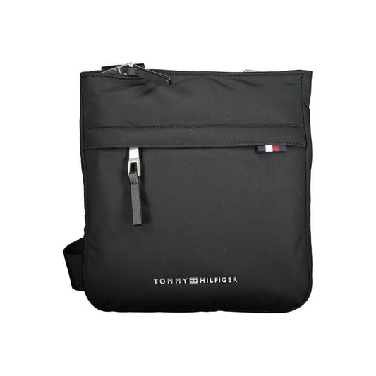 Tommy Hilfiger Black Polyester Shoulder Bag TO-30685