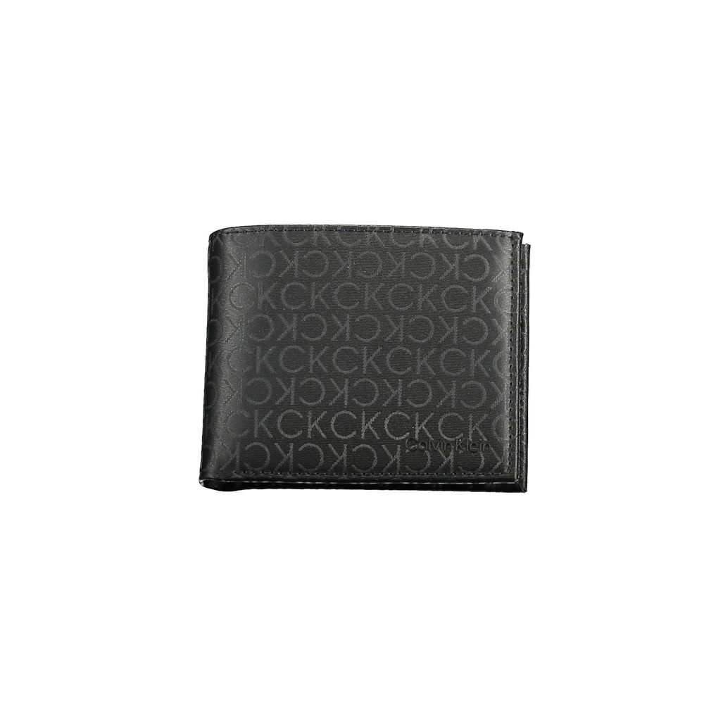 Calvin Klein Nero Polyurethane Men Wallet