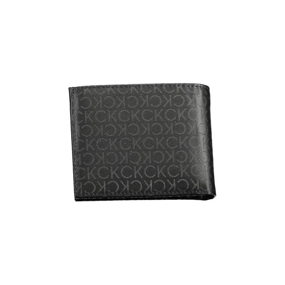 Calvin Klein Black Polyester Men Wallet CA-38159