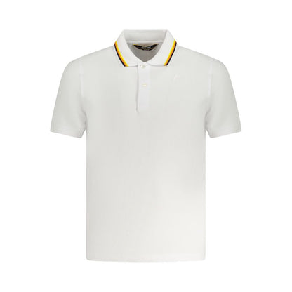 K-WAY White Cotton Polo Shirt