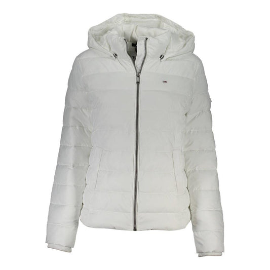 Tommy Hilfiger Tommy Hilfiger White Polyester Women Jacket TO-26158-XS 1728,67403481248,Clothing,Jackets & Coats - Women - Clothing,New with tags,Tommy Hilfiger,White,Women,Women - Clothing,XS