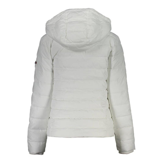 Tommy Hilfiger Tommy Hilfiger White Polyester Women Jacket TO-26158-XS 1728,67403481248,Clothing,Jackets & Coats - Women - Clothing,New with tags,Tommy Hilfiger,White,Women,Women - Clothing,XS