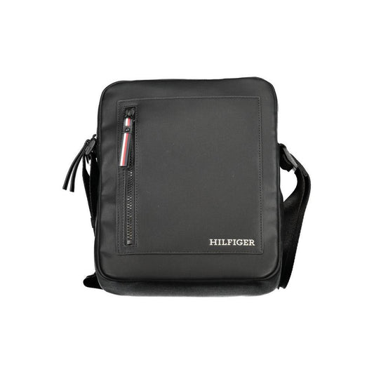 Tommy Hilfiger Black Polyethylene Shoulder Bag TO-30686