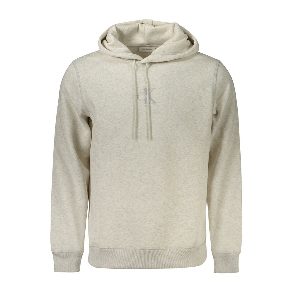 Calvin Klein Gray Cotton Men Sweater CA-32970-S