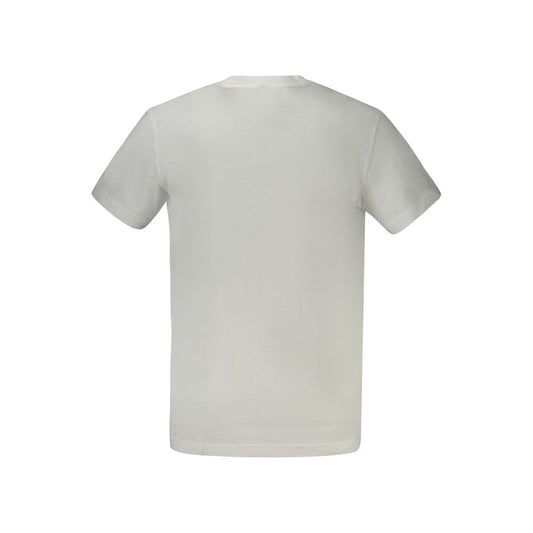 Calvin Klein White Cotton Men T-Shirt CA-32983-XL