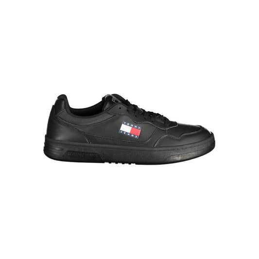 Tommy Hilfiger Tommy Hilfiger Black Polyethylene Men Sneaker TO-33495-EU40/US7 1728,67403481248,Black,EU40/US7,EU41/US8,EU42/US9,EU43/US10,EU44/US11,EU45/US12,EU46,Men,Men - Shoes,New with tags,Shoes,Sneakers - Men - Shoes,Tommy Hilfiger