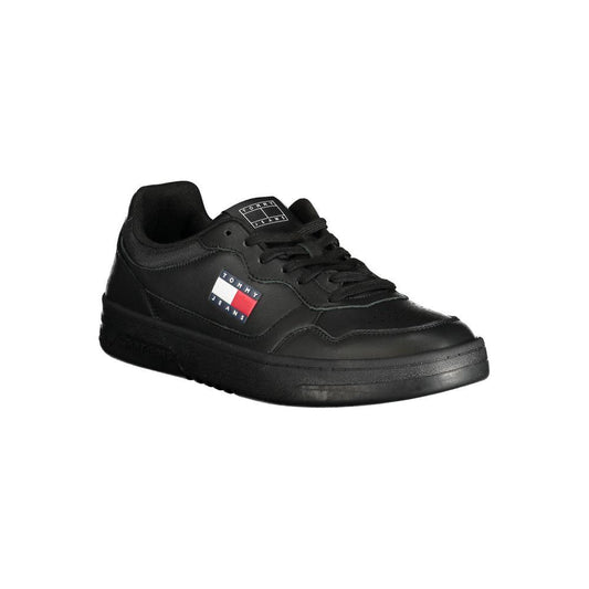 Tommy Hilfiger Tommy Hilfiger Black Polyethylene Men Sneaker TO-33495-EU40/US7 1728,67403481248,Black,EU40/US7,EU41/US8,EU42/US9,EU43/US10,EU44/US11,EU45/US12,EU46,Men,Men - Shoes,New with tags,Shoes,Sneakers - Men - Shoes,Tommy Hilfiger