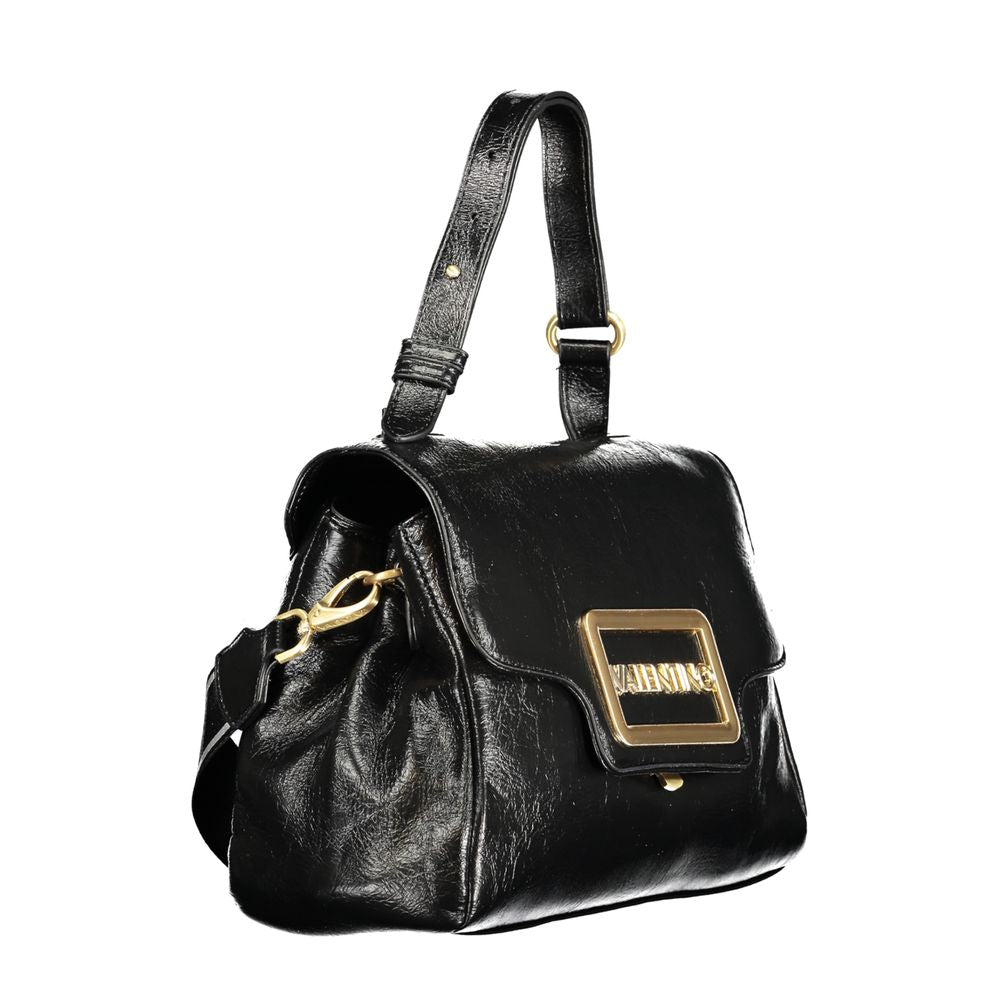 Mario Valentino Black Polyethylene Women Handbag