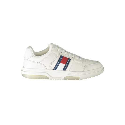 Tommy Hilfiger White Leather Men Sneaker TO-31959-EU40/US7