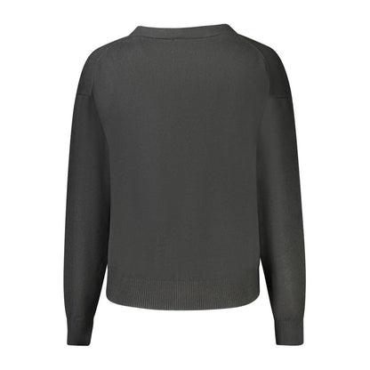 Guess Jeans Black Polyester Sweater