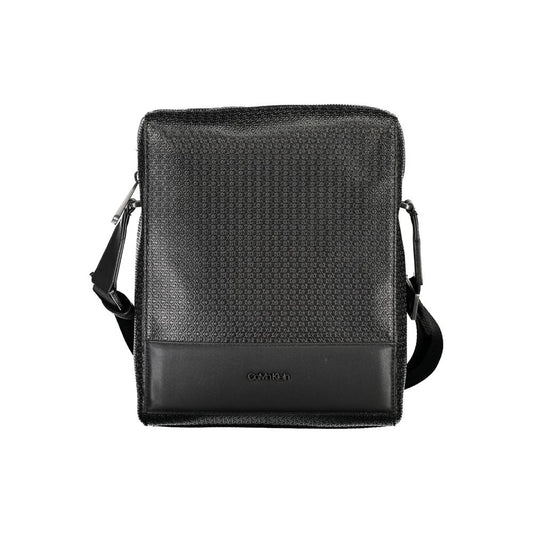 Calvin Klein Eco-Friendly Sleek Black Shoulder Bag CA-27499