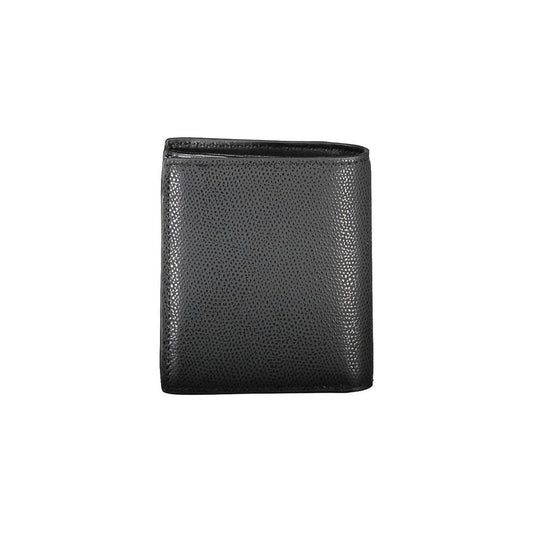 Tommy Hilfiger Black Leather Men Wallet TO-19178