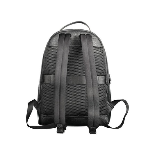 Tommy Hilfiger Tommy Hilfiger Black Polyethylene Men Backpack TO-14339 1728,67403481248,Backpacks - Men - Bags,Bags,Black,Men,Men - Bags,New with tags,Tommy Hilfiger