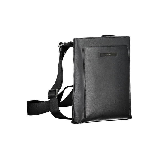 Calvin Klein Eco-Conscious Black Shoulder Bag with Logo CA-26245