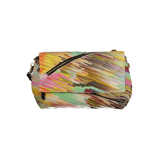 Desigual Yellow Polyester Handbag