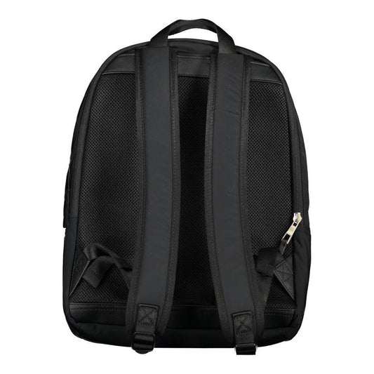 Tommy Hilfiger Black Polyester Backpack TO-30726