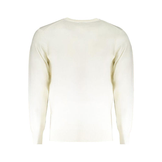 Norway 1963 White Wool Mens Sweater NO-32070-3XL