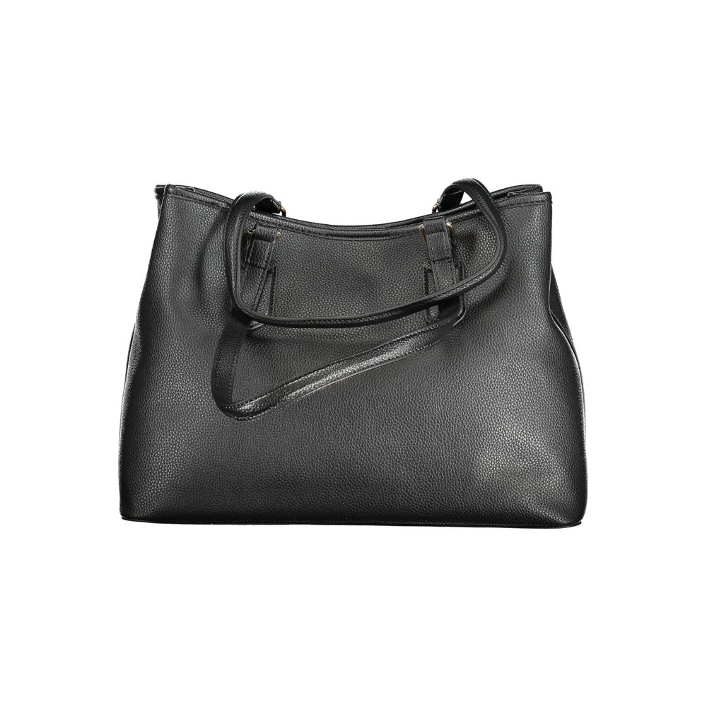 Mario Valentino Black Polyethylene Handbag