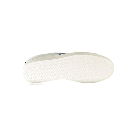 Napapijri White Leather Men Sneaker NA-36806-EU40/US7