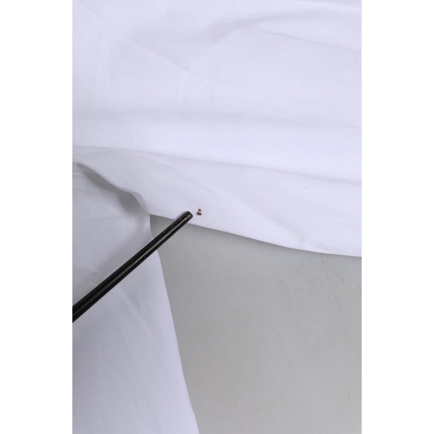 Dolce & Gabbana White Cotton GOLD Long Sleeves Formal Shirt TSH906809-39