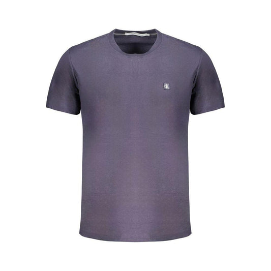 Calvin Klein Blue Cotton T-Shirt