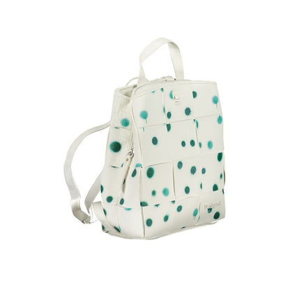 Desigual Bianco Polyurethane Women Backpack