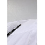 Dolce & Gabbana White GOLD Long Sleeve Dress Men Formal Shirt