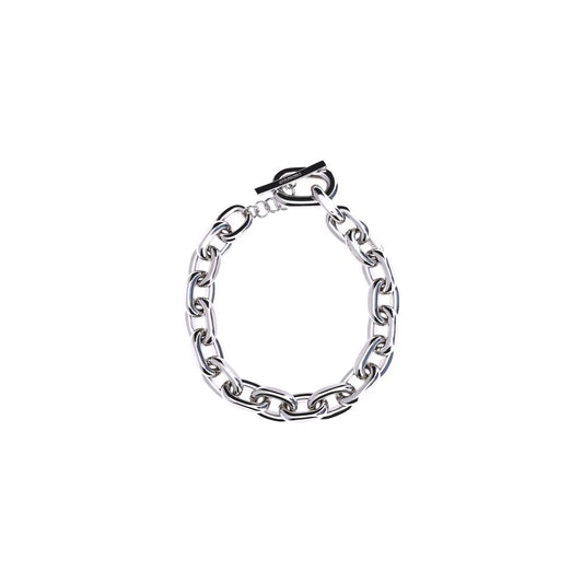 Rabanne Silver Aluminum Necklace1728,72470364320,Accessories,Jewellery - Accessories,Necklaces - Jewellery - Accessories,New with tags,One Size,Rabanne,Silver,Women
