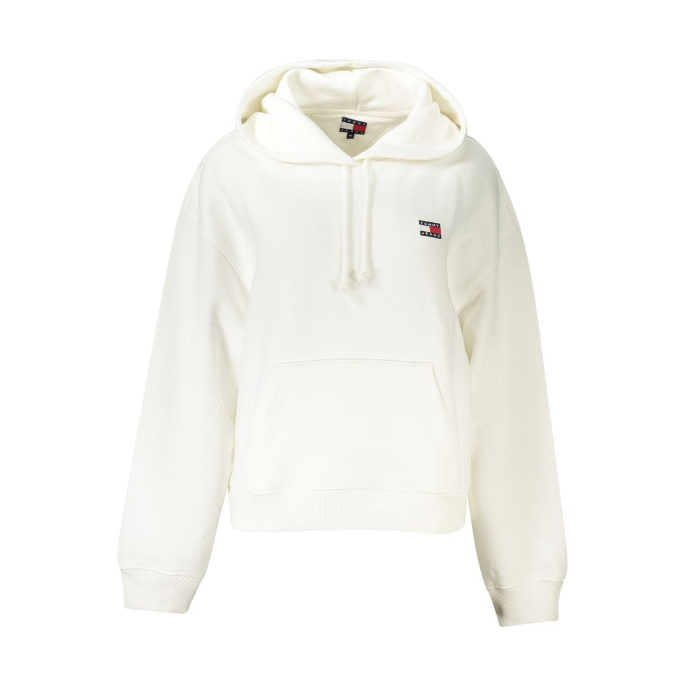 Tommy Hilfiger White Cotton Women Sweatshirt