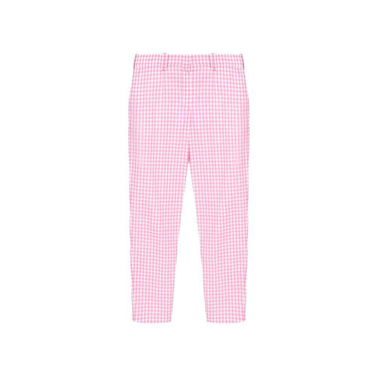 Balmain Pink Cotton Jeans & Pant BA-15519-IT38|XS