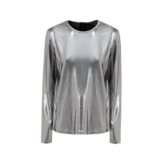 Tom Ford Gray Viscose Long Sleeve TO-8646668-36
