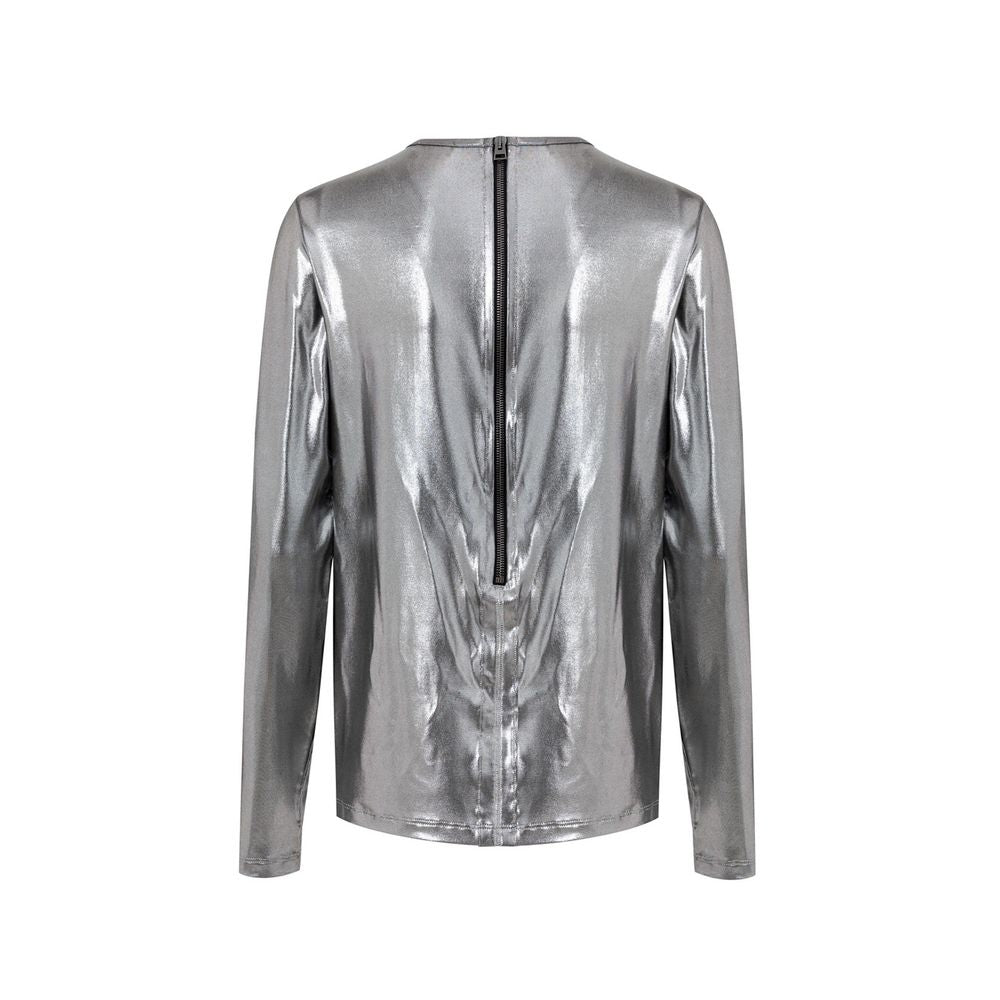 Tom Ford Gray Viscose Long Sleeve TO-8646668-36