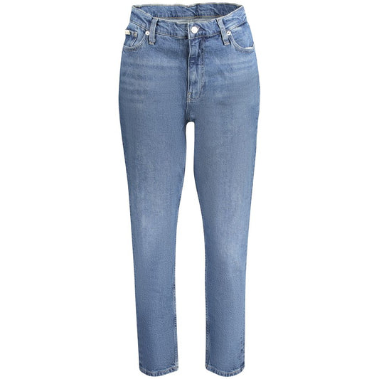 Calvin Klein Blue Cotton Jeans & Pant CA-33780-25 L28