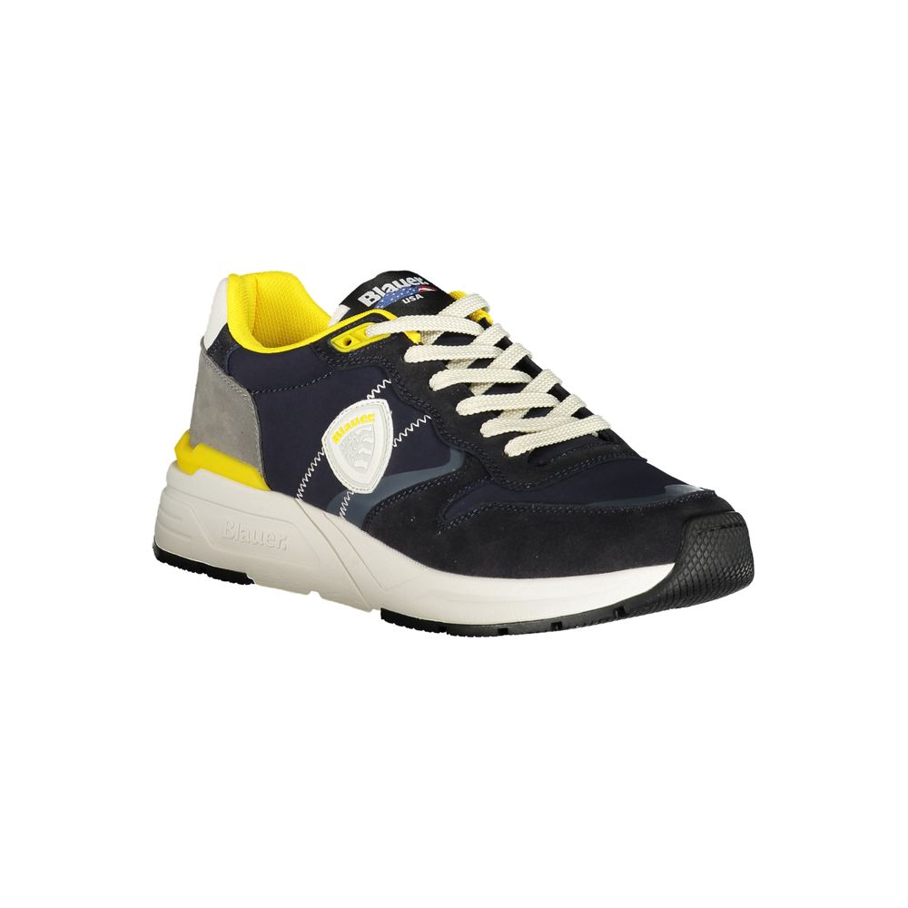 Blauer Blue Polyester Sneaker