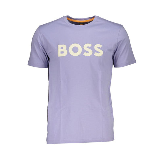 Hugo Boss Hugo Boss Purple Cotton Men T-Shirt BO-38187-3XL 1728,3XL,67403481248,Clothing,Hugo Boss,Men,Men - Clothing,New with tags,Purple,T-Shirts - Men - Clothing,XXL