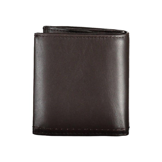 Calvin Klein Brown Leather Men Wallet