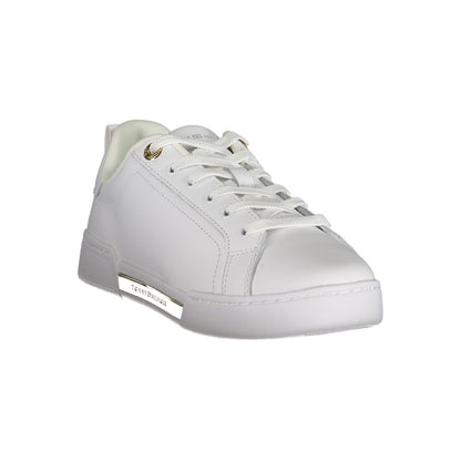 Tommy Hilfiger White Polyester Athletic Sneakers Tommy Hilfiger