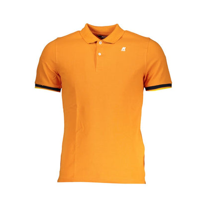 K-WAY Orange Cotton Polo Shirt