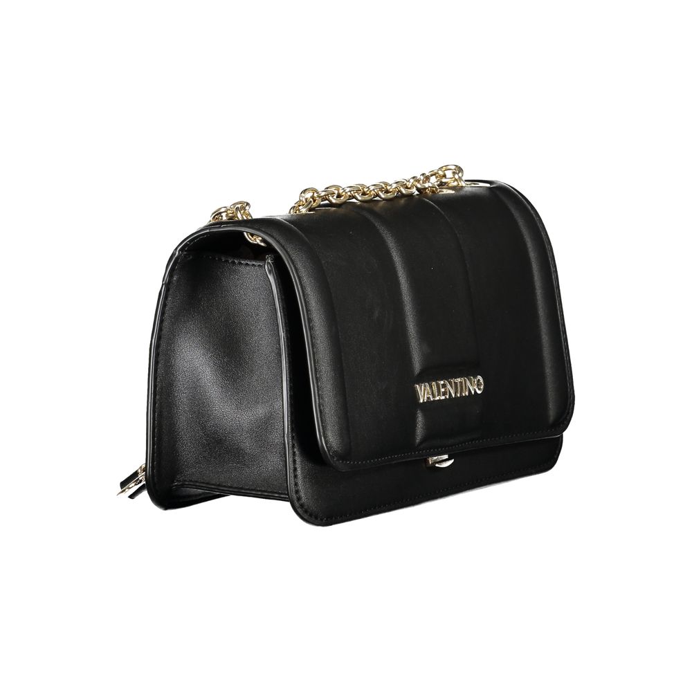 Mario Valentino Black Polyethylene Women Handbag