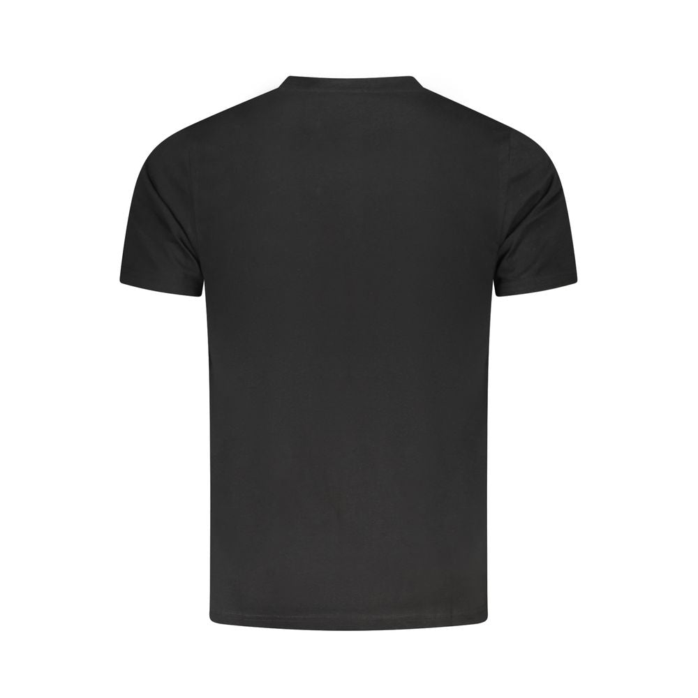 Cavalli Class Black Cotton T-Shirt