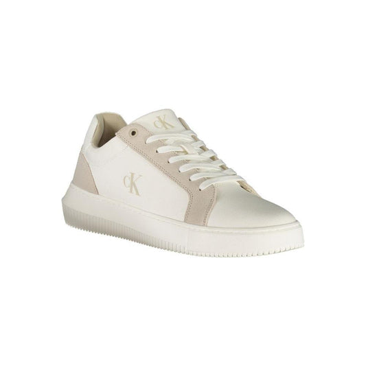 Calvin Klein White Leather Men Sneaker
