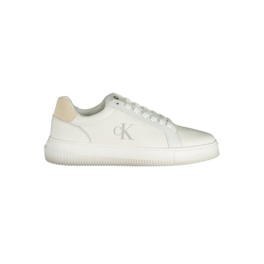 Calvin Klein White Polyethylene Men Sneaker CA-33703-EU40/US7